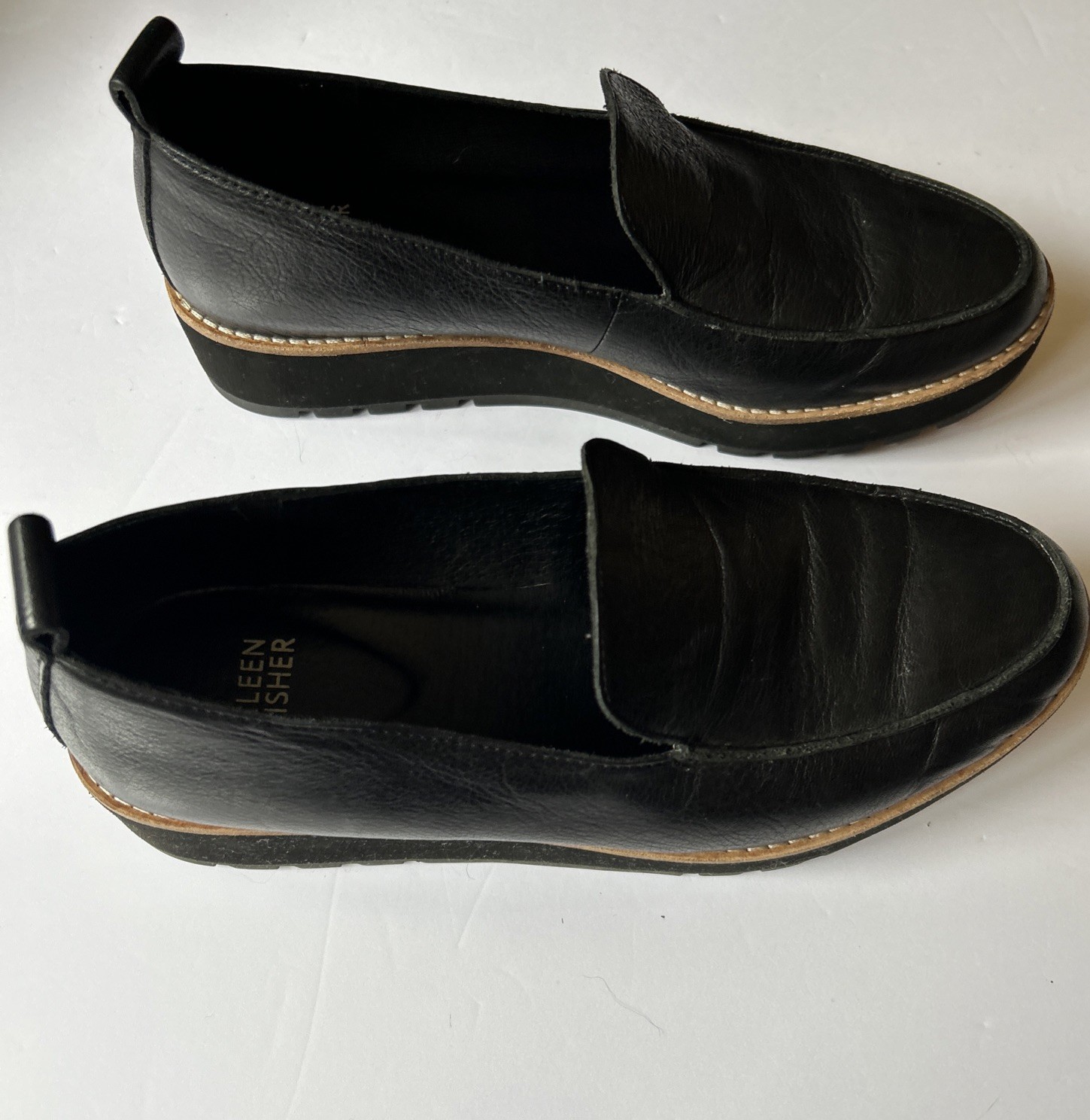 Eileen Fisher Women’s Sz 8.5 Leather Shoes