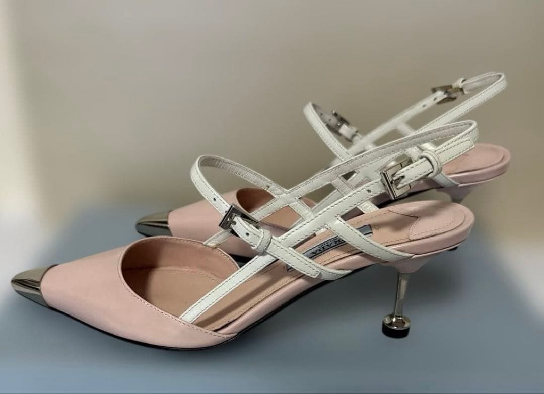 PRADA pointed toe high heels