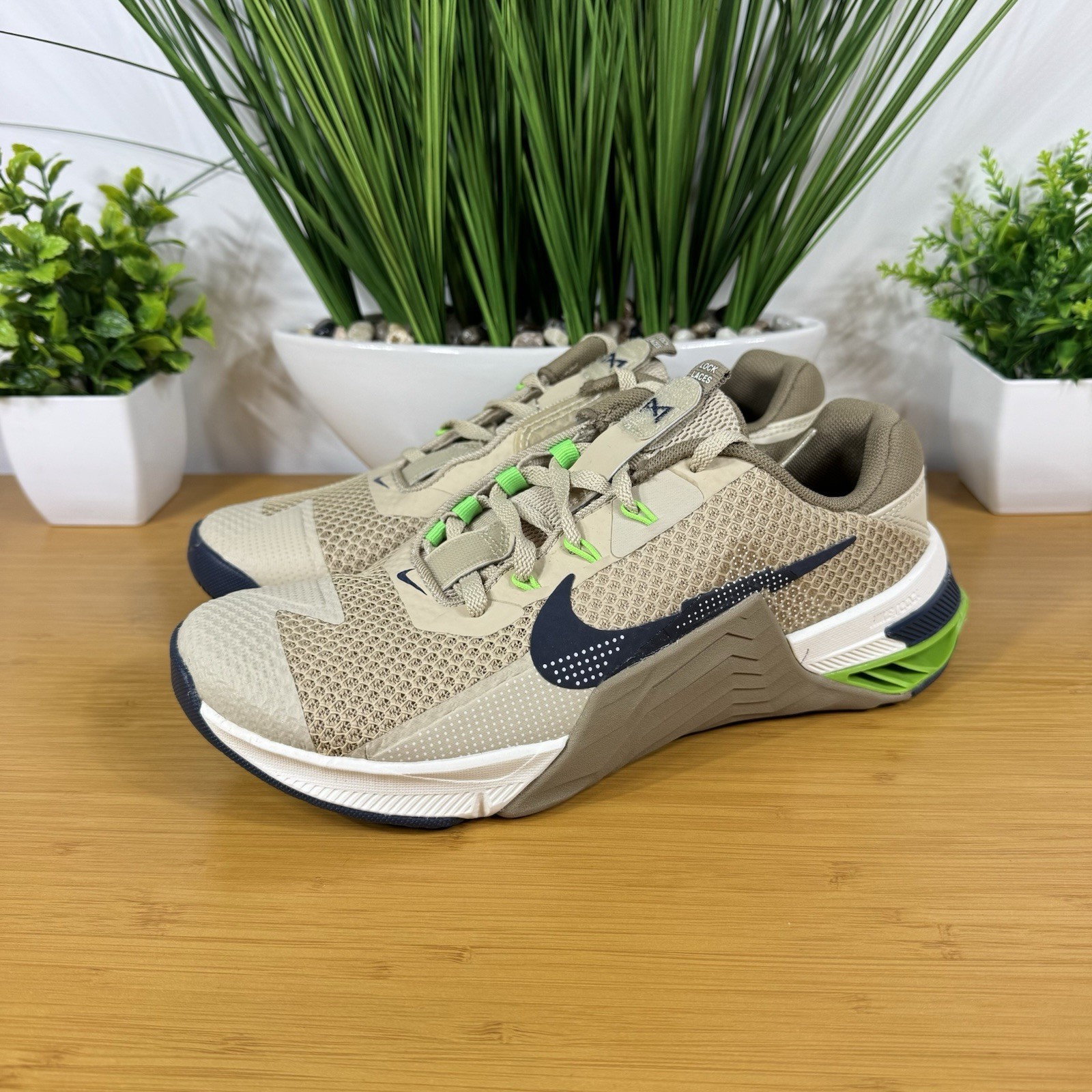 Nike Metcon 7 NBY Rattan Sandalwood CZ8281-234 Mens Size 7/ Womens Size 8.5