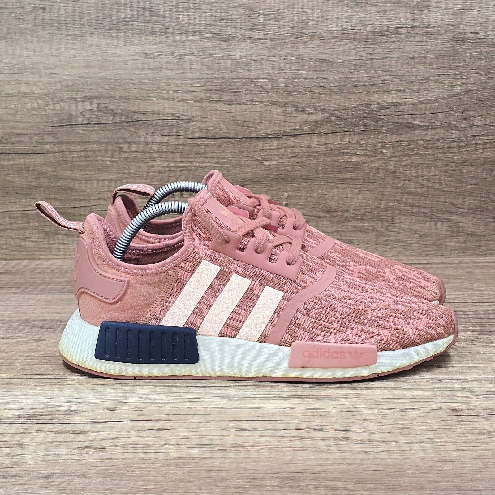 Adidas NMD R1 Women’s Size 9.5 Raw Pink Running Shoes (BY9648)