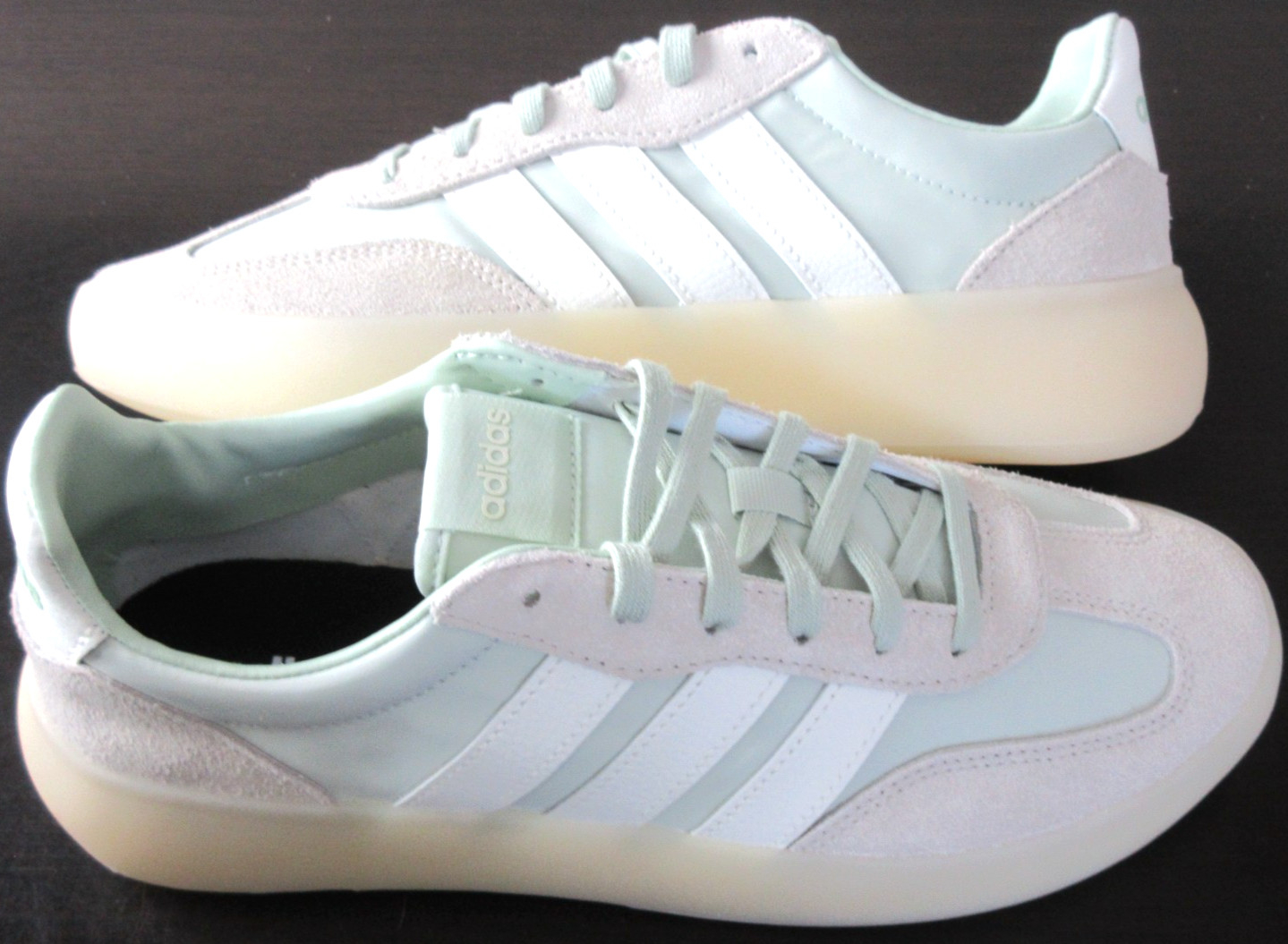 Adidas Women’s Barreda Decode Shoes Off White Linen Green Size 8.5 NIB
