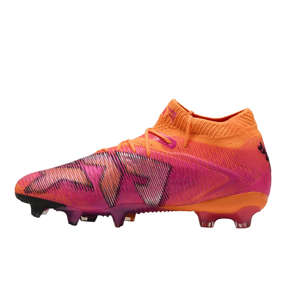 PUMA Future 8 Ultimate Firm Ground Soccer Cleats Womens Orange Sneakers Athletic