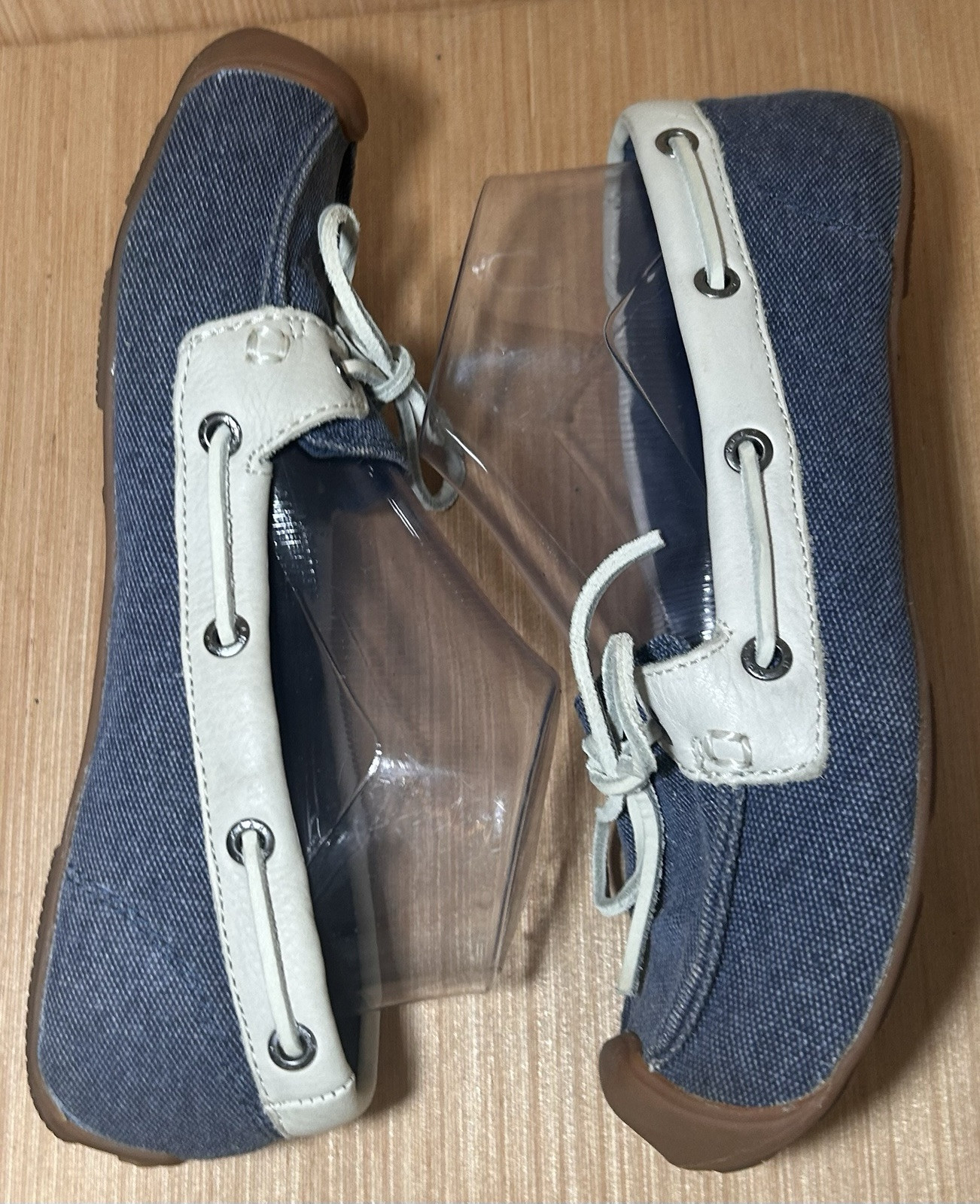 Keen Catalina Ensign Blue Canvas 1 Eye Boat Shoe Women’s Size 8