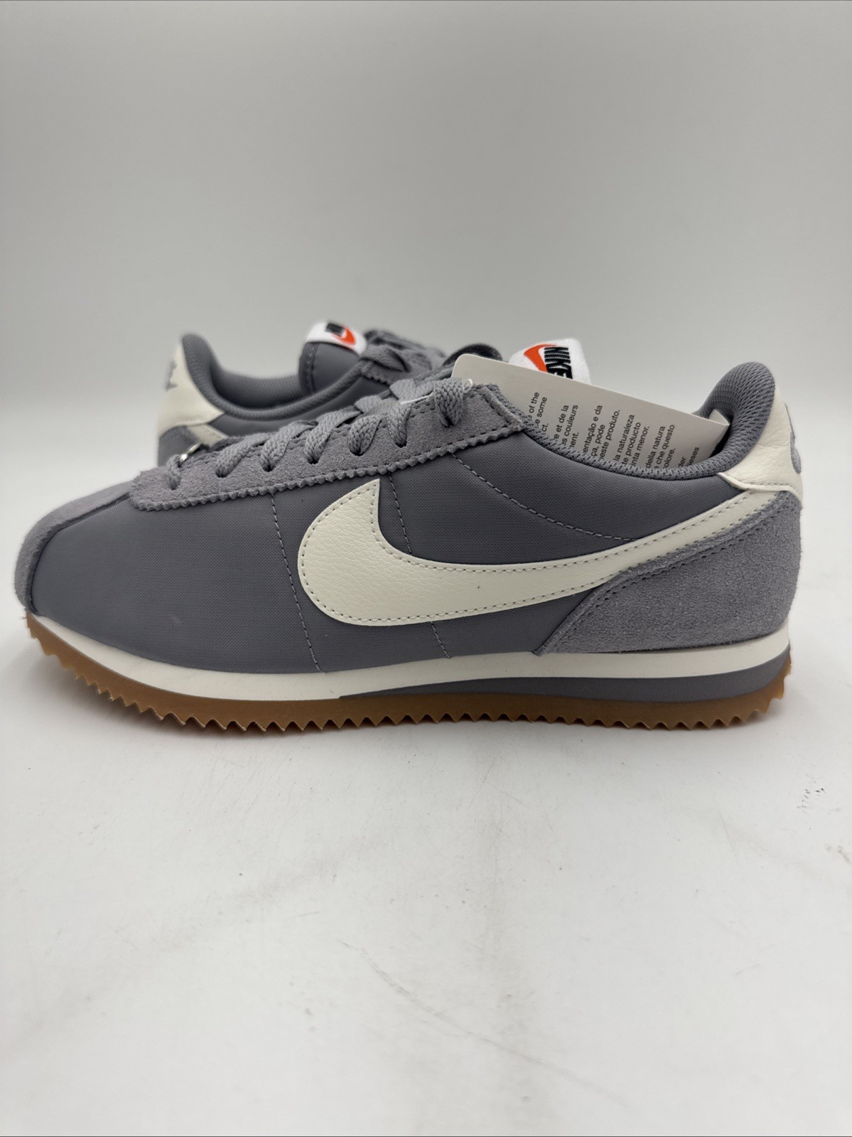 Nike Cortez TXT Cement Grey – 5.5Y/7W-DZ2795-005 -New
