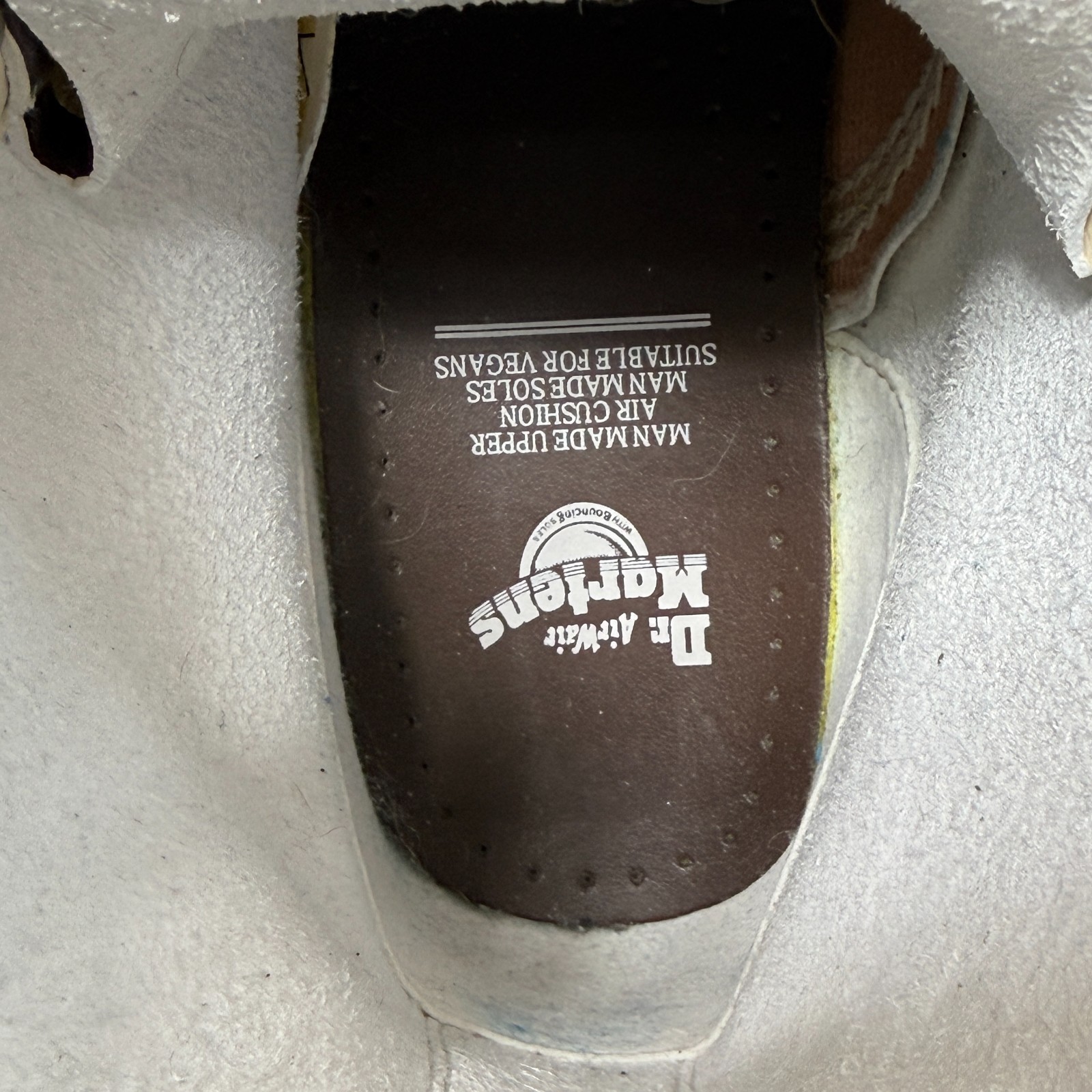 Dr Martens 1460 Retro Ray Kemble Womens Size 7 Vegan Ankle Boots Eye Mushroom
