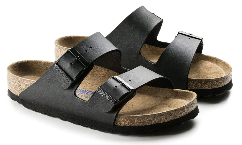 Birkenstock Arizona Black Soft Footbed Unisex Sandals – EU37‑45