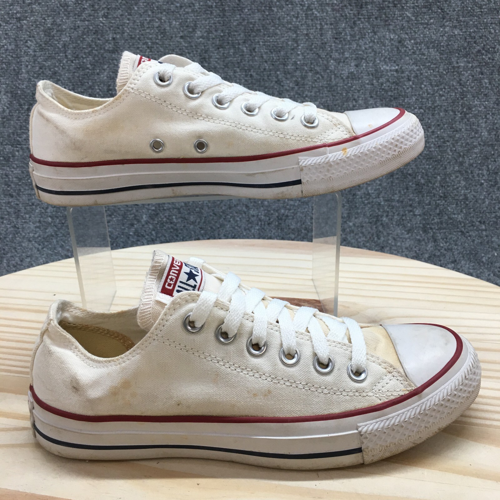 Converse Shoes Mens 5 Womens 7 Chuck Taylor All Star Sneakers White Logo M7652