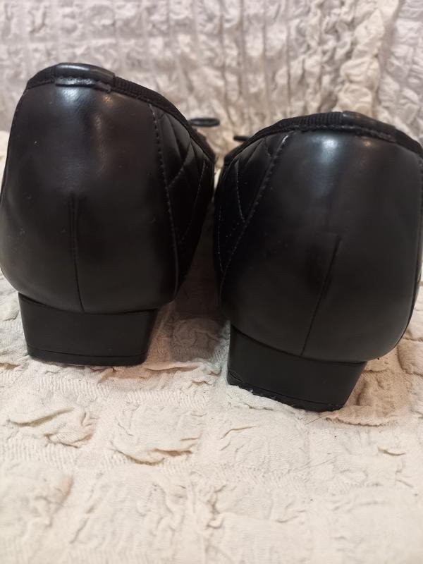 Women Anne Klein heels black synthetic leather 38