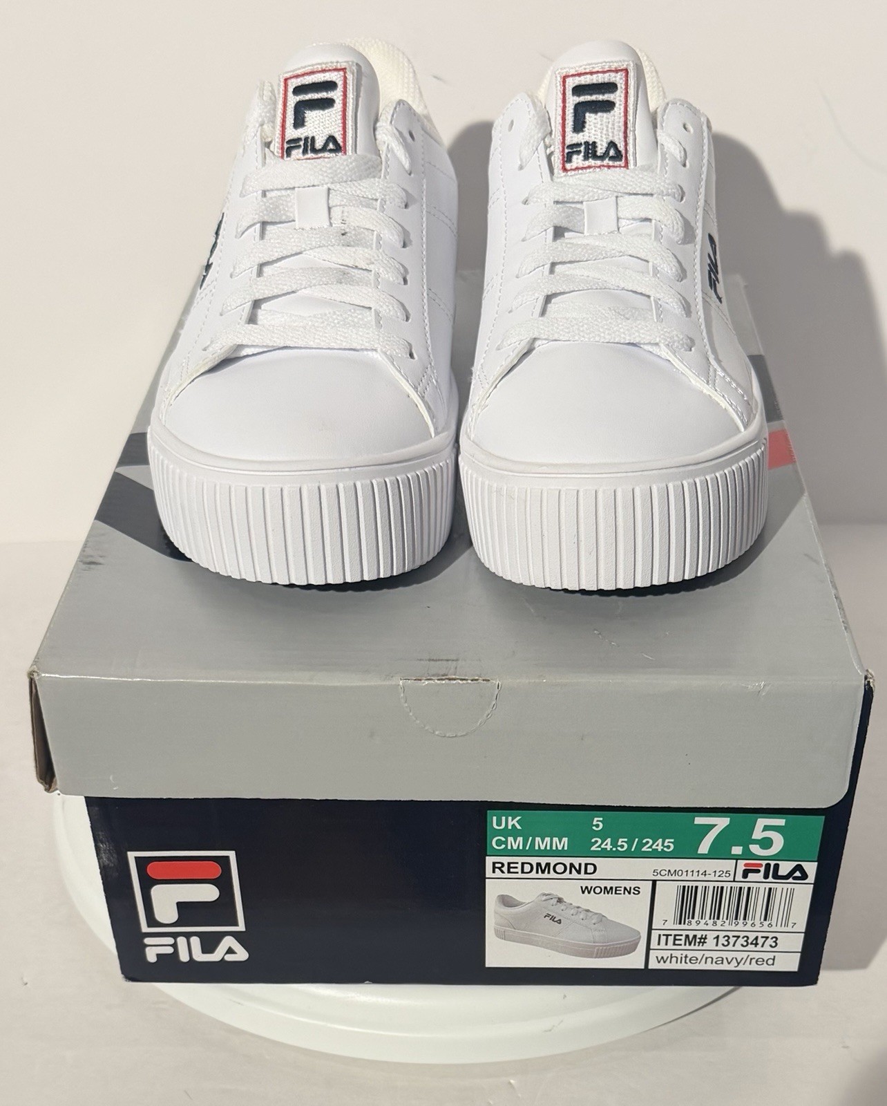 Fila Redmond Womens Shoes Size 7.5, Color: White