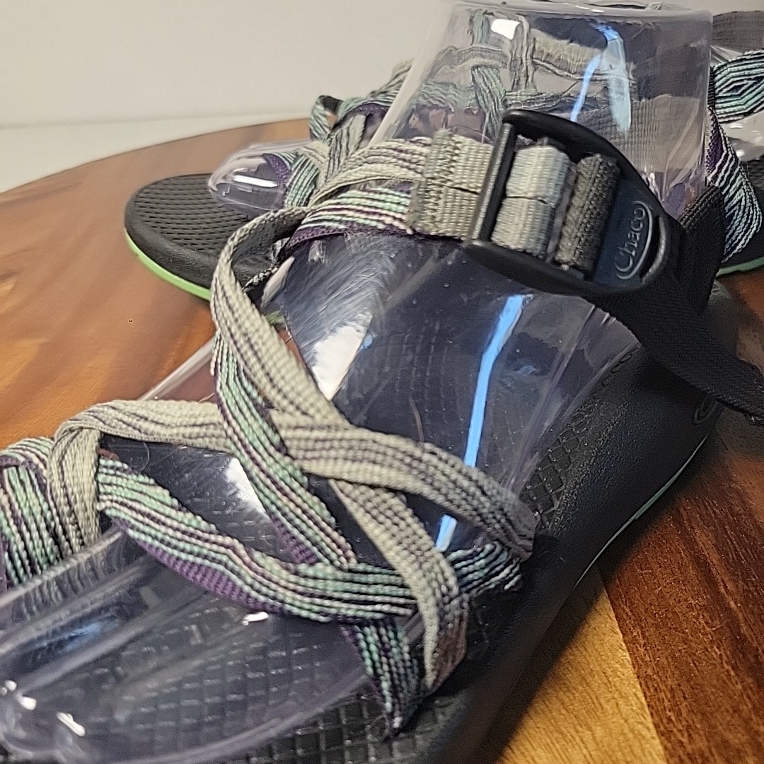 Chaco Sandals Womens 8 Green Z Cloud X2 Outdoor Hiking Sport Shoes