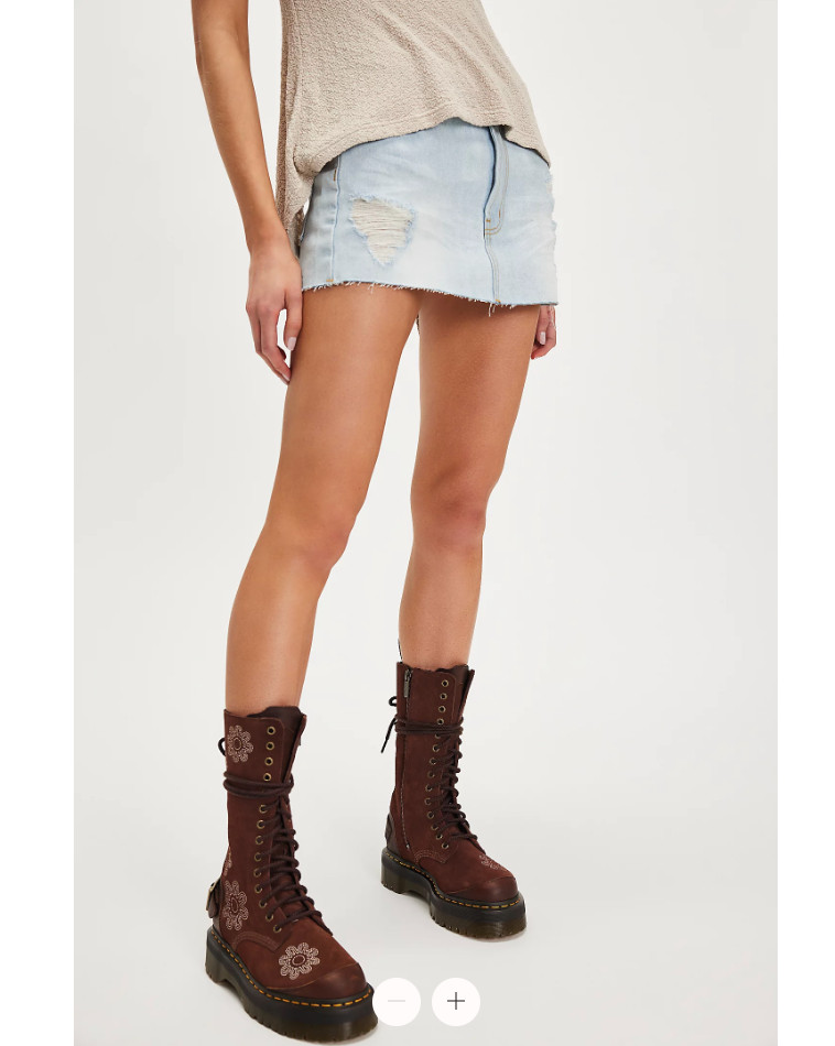 DR. MARTENS 1914 SMOOTH LEATHER TALL BOOTS in Black Nappa MSRP$230 Great Reviews