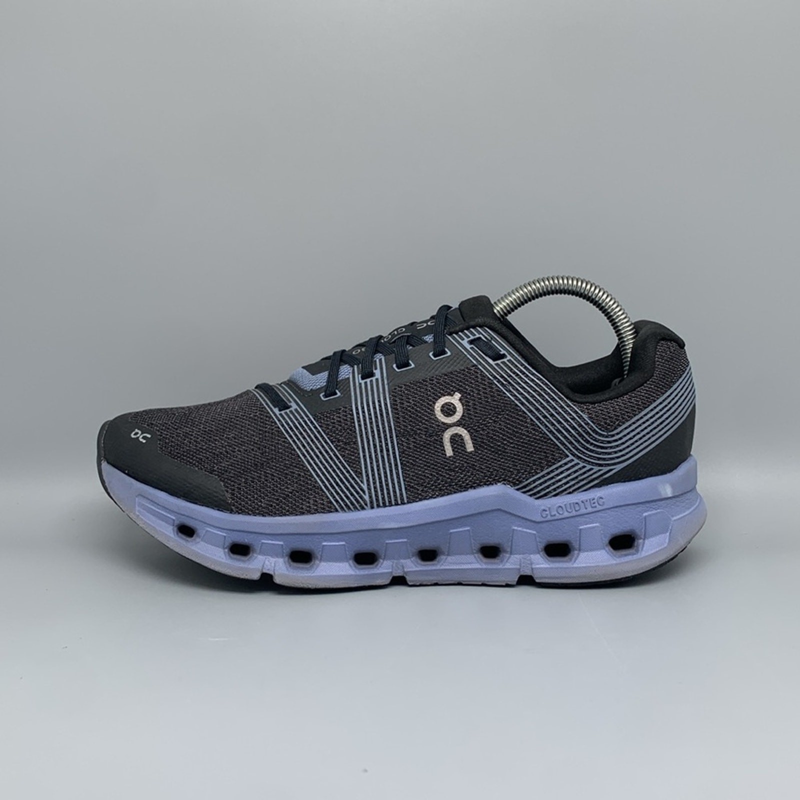 On Cloudgo Black/Blue-Gray Running Shoes Men’s Sz 8 Women’s Sz 9.5