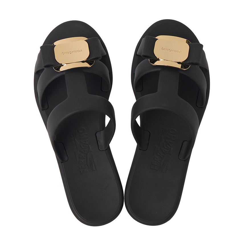 FERRAGAMO New Vara Woman Slippers LILOU 01J325 0779972 NEW ITEM
