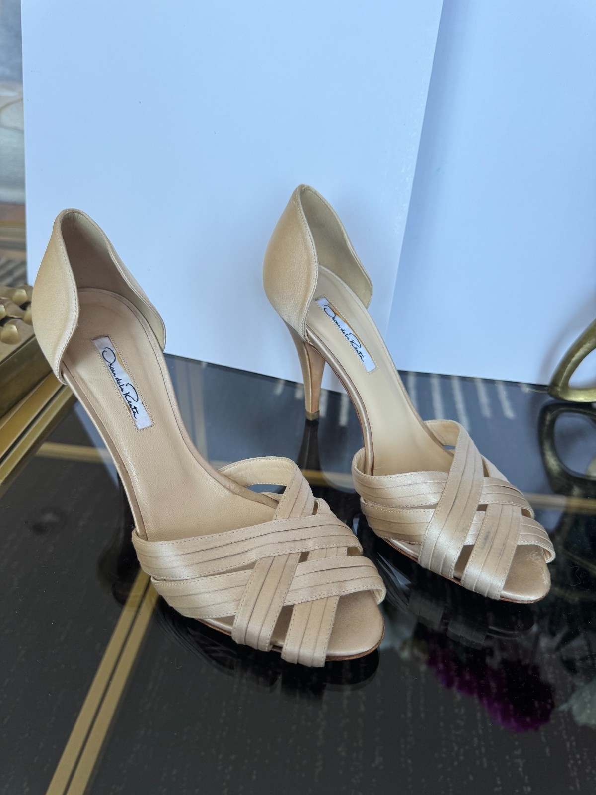 Oscar de la Renta D’Orsay pumps 39.5