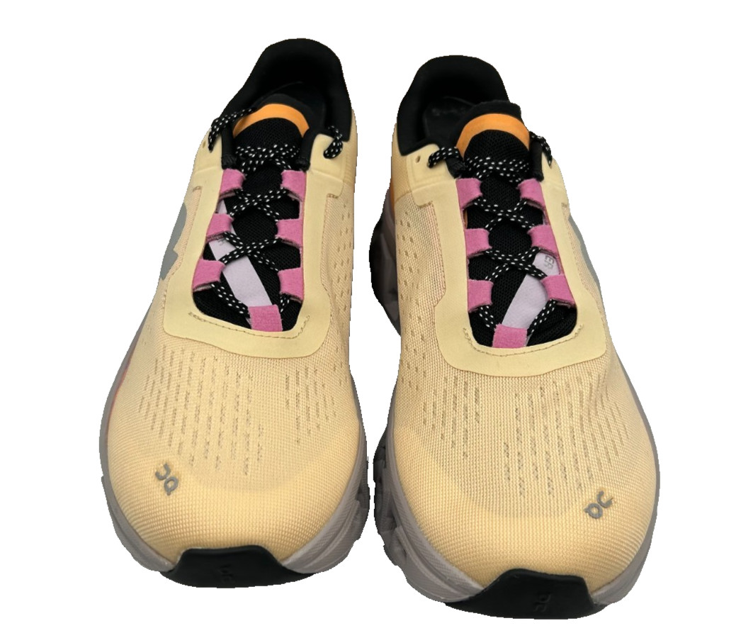 On Cloud Women’s Cloudmonster Lace Up Athletic Shoes Sand/Orange Size:8 200D