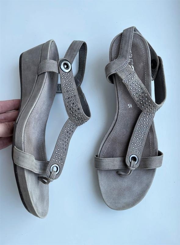 Women Ara Heels Grey Suede 38