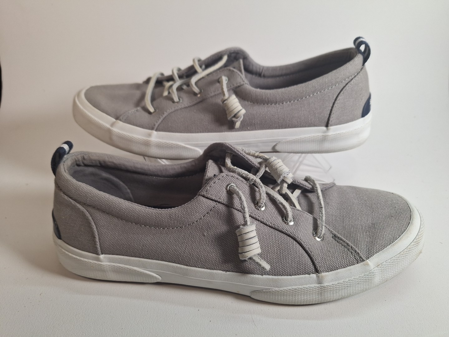 Sperry – Pier Wave -Top Sider – Womens Gray – STS85103 – 9.5