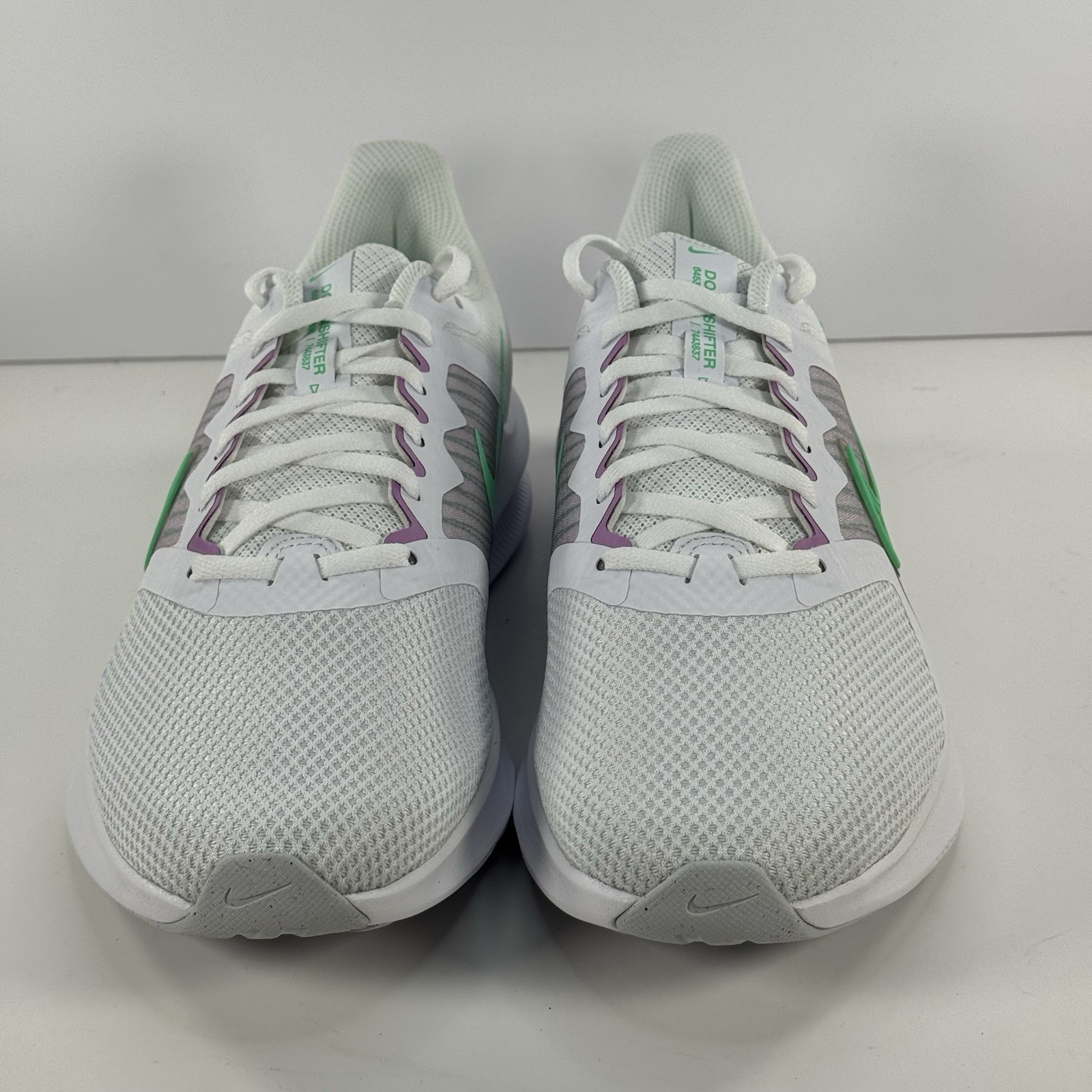 Nike Downshifter 11 White green glow Running Shoes Sneakers Size Women’s Size 11