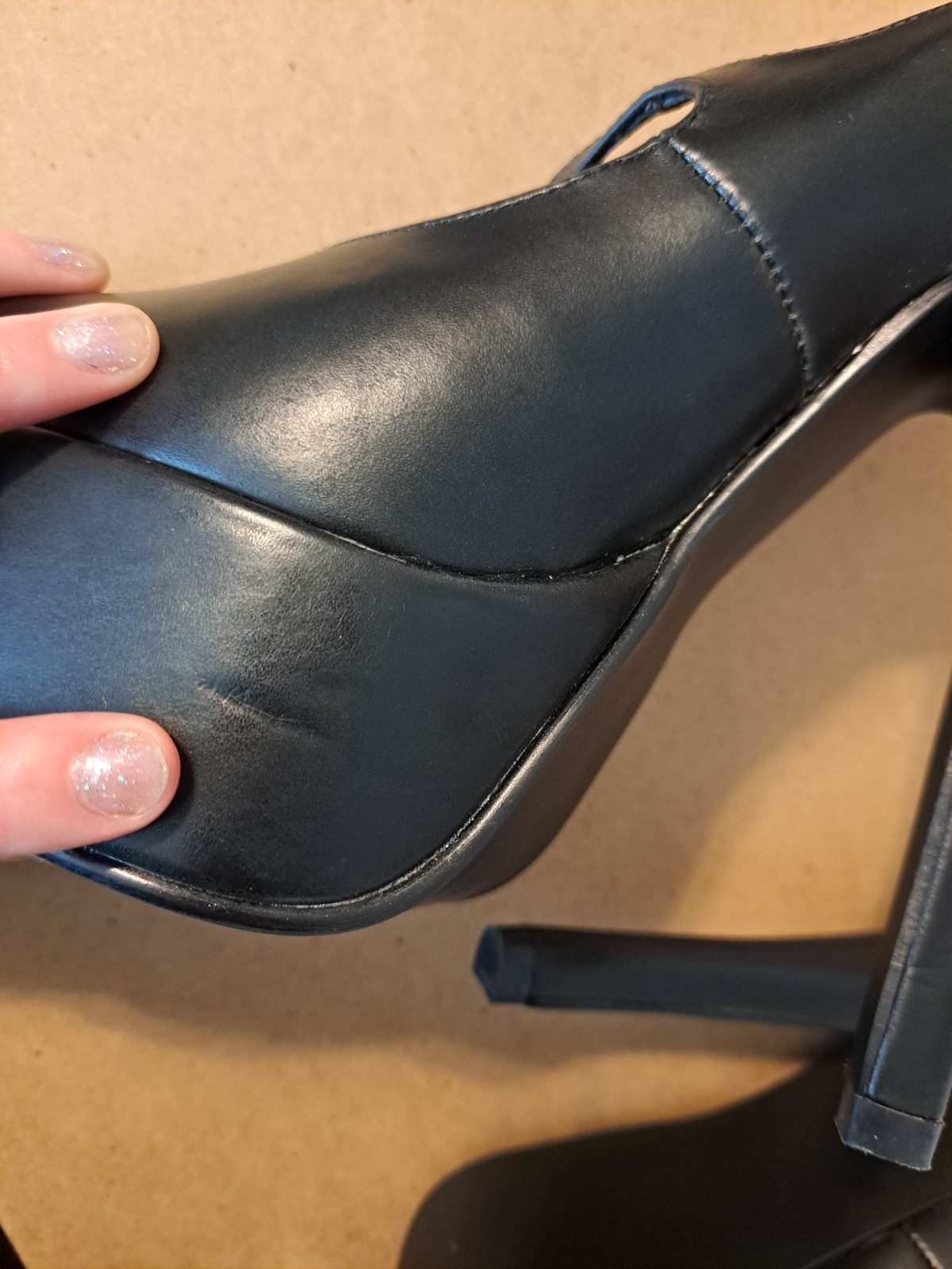 DEMONIA EXTREME -REVENGE 08- Size 9 Mary Jane Pump High Heels Platform Black PU