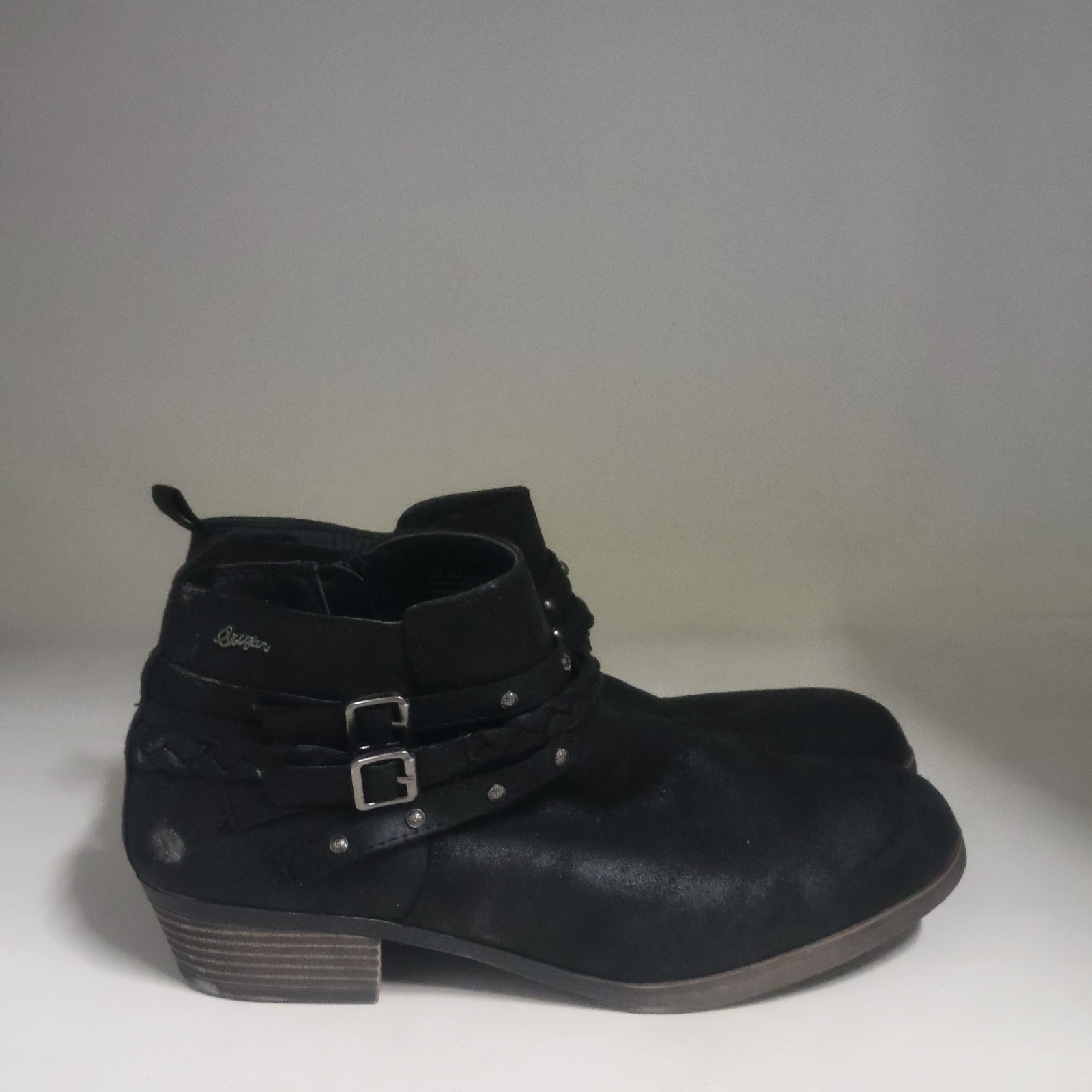 Sugar Tinworker Boot Black Womens Size 11W