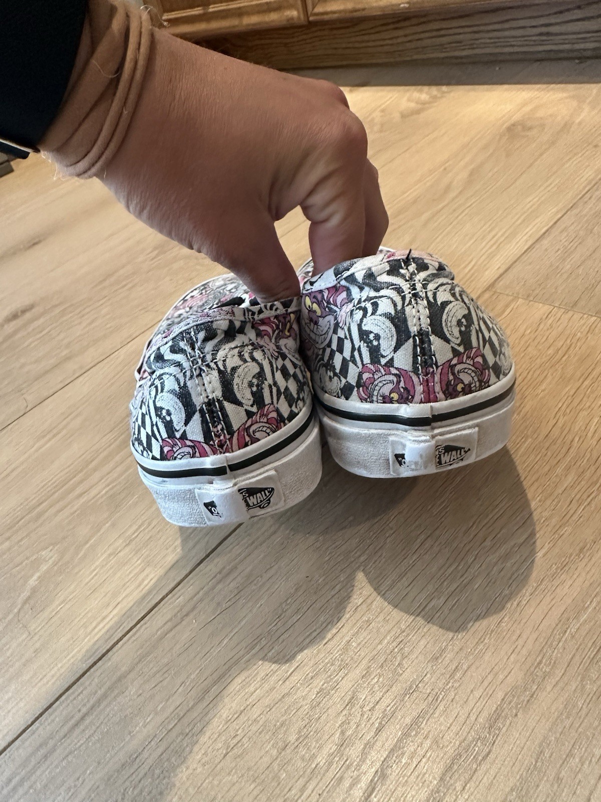 Rare Vans x Disney Alice in Wonderland Cheshire Cat Era Shoes