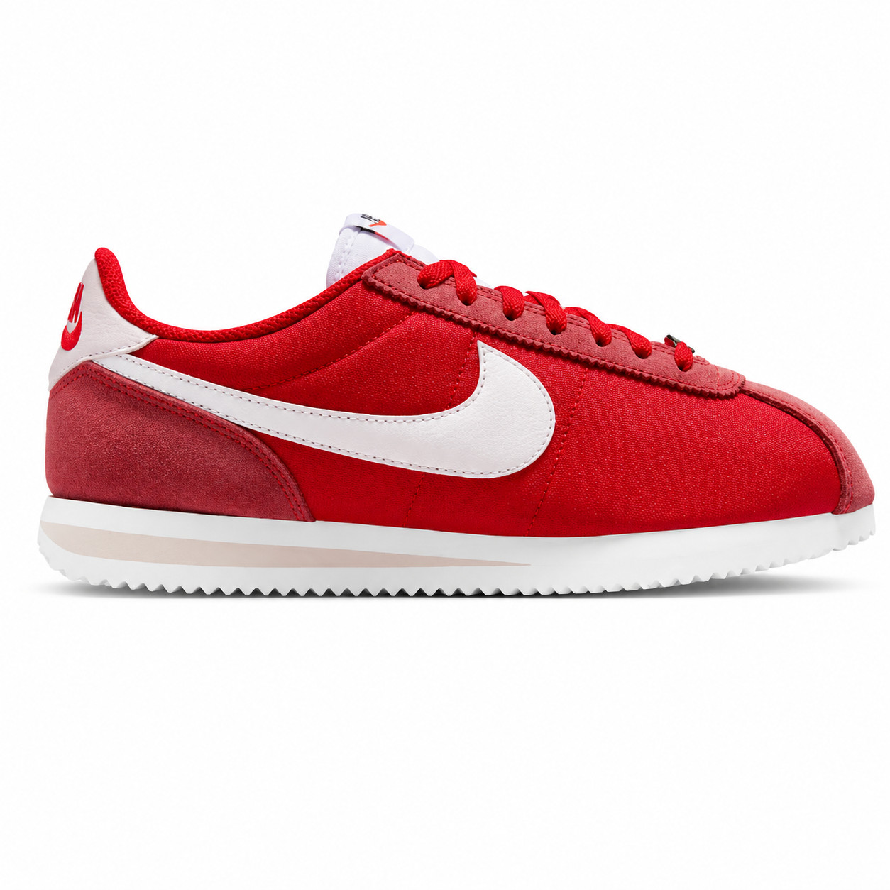 New Women’s Nike Cortez Textile Shoes University Red/White/Silt Red DZ2795-606