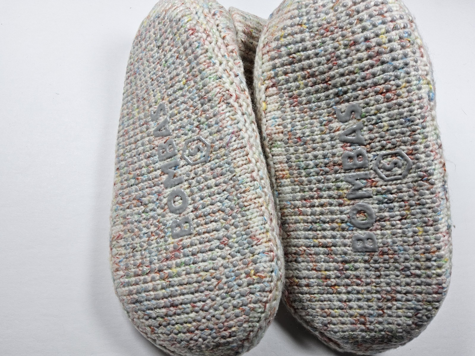 Bombas Sherpa Lined Gripper Bootie Slippers House Shoes Size S W7-8.5
