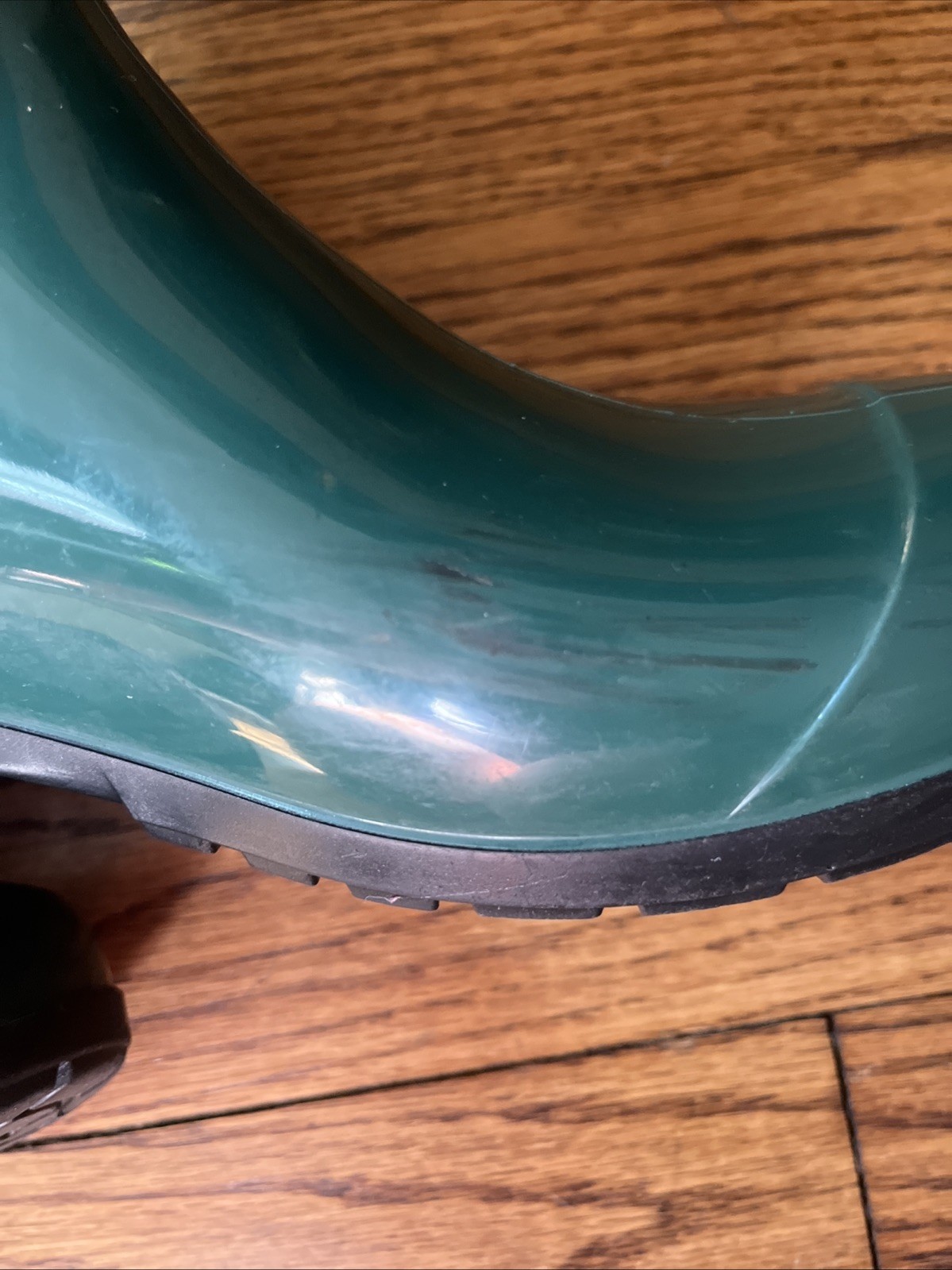 UGG Sienna Glossy Pine Green Rain Boots Size 8 Women’s Waterproof EUC