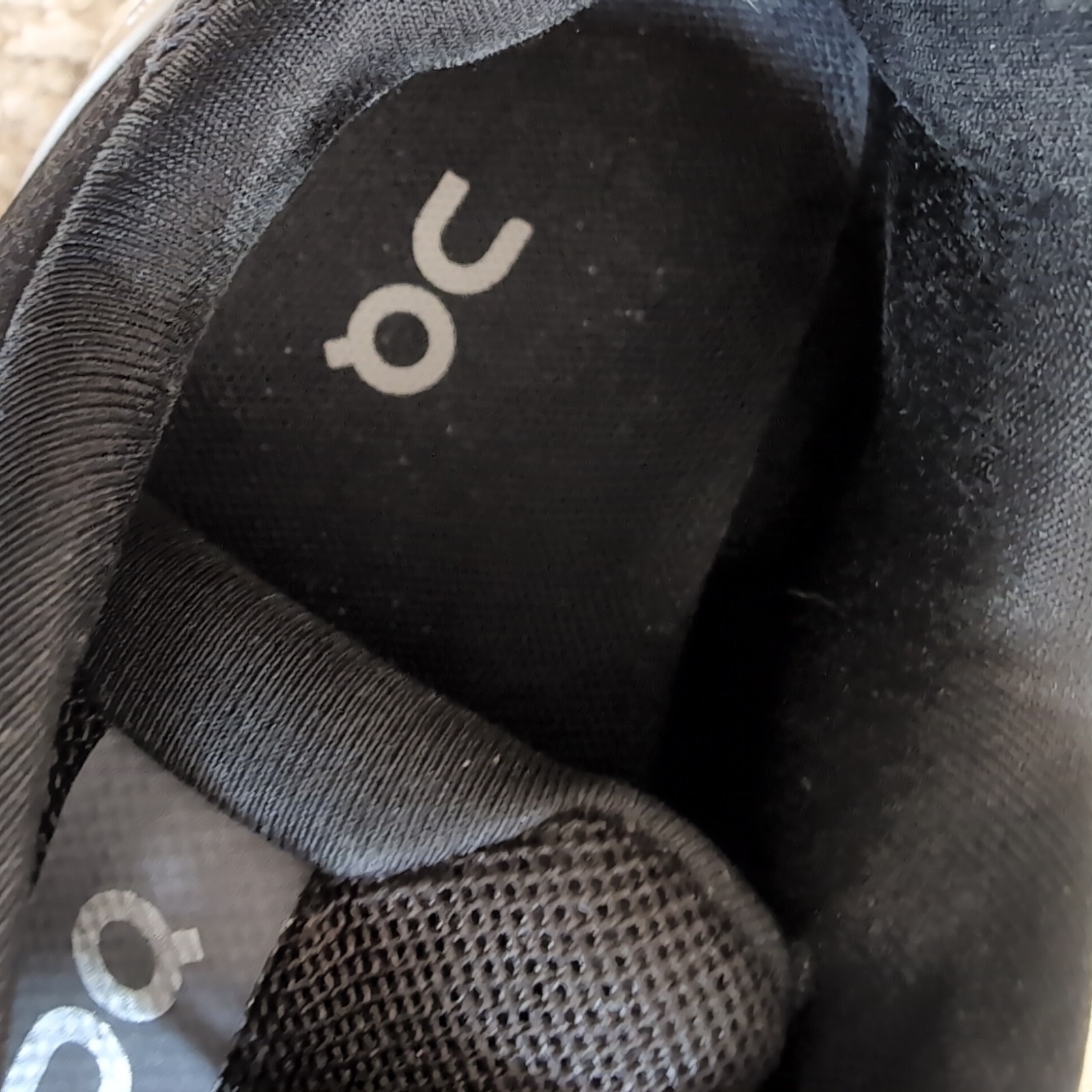 Worn Once On Cloud CloudFlyer Women’s Black Sneakers Sz7