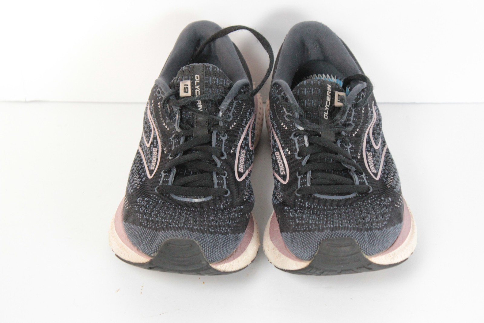 Size 9.5 – Brooks Glycerin GTS 19 Black/Metallic/Ombre