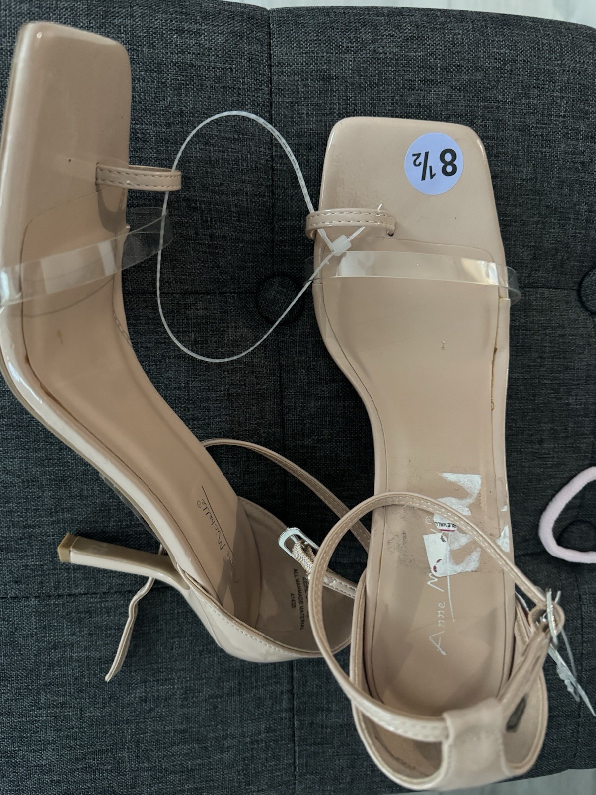 Elegant Women’s sandals , Pale Pink/Nude Size 8.5