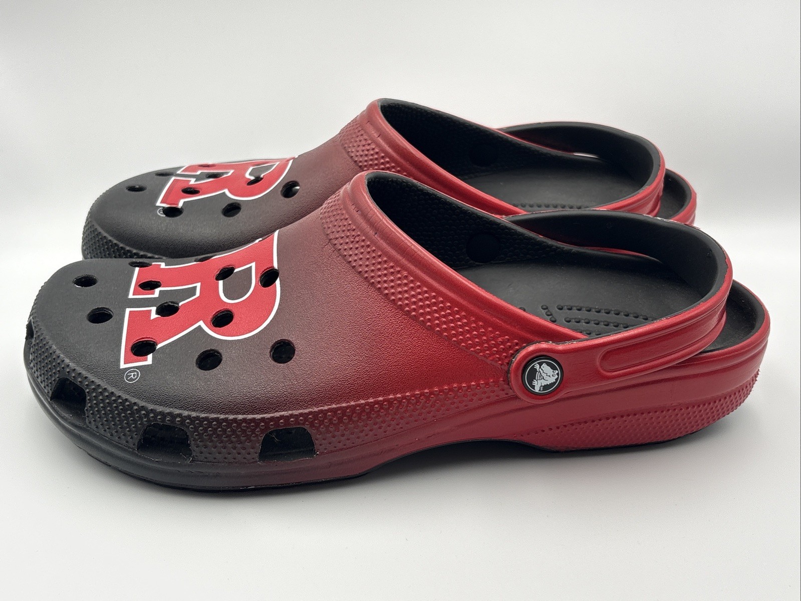 Crocs X Rutgers University Collaboration Classic BAE Clog W 8 Limited Edition