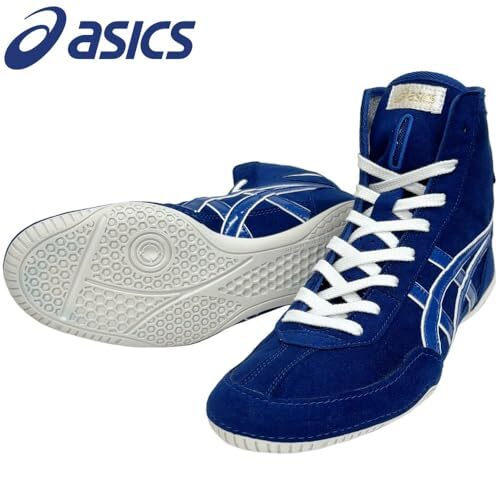 ASICS A524 Boxing/Wrestling Shoes(EX-EO TWR900 Successor)BluexBlue US6.5/24.0cm