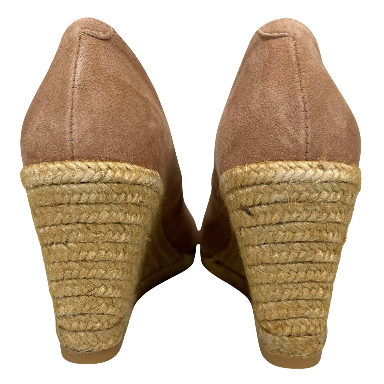 Eric Michael Women’s Teva Suede Espadrille Wedge Shoes Size EU 36 US 6.5-7
