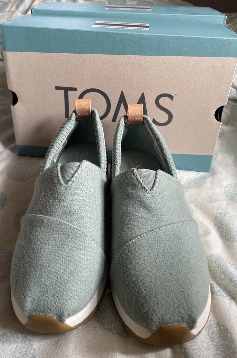 TOMS Alpargata Resident 2.0 Size 9 Frosty Sage