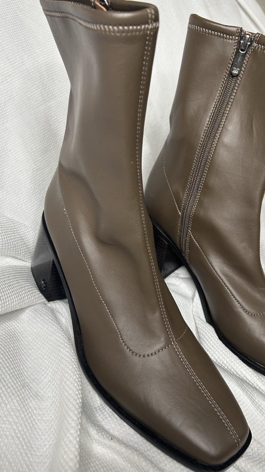 Sam Edelman Women’s Wells Brown Ankle Boots US SZ 11 Free Shipping