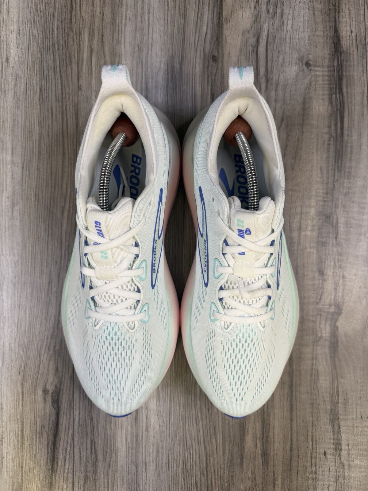 Brooks Glycerin 22 White Limpet Shell Women Running Size 10 1204341B110 NEW