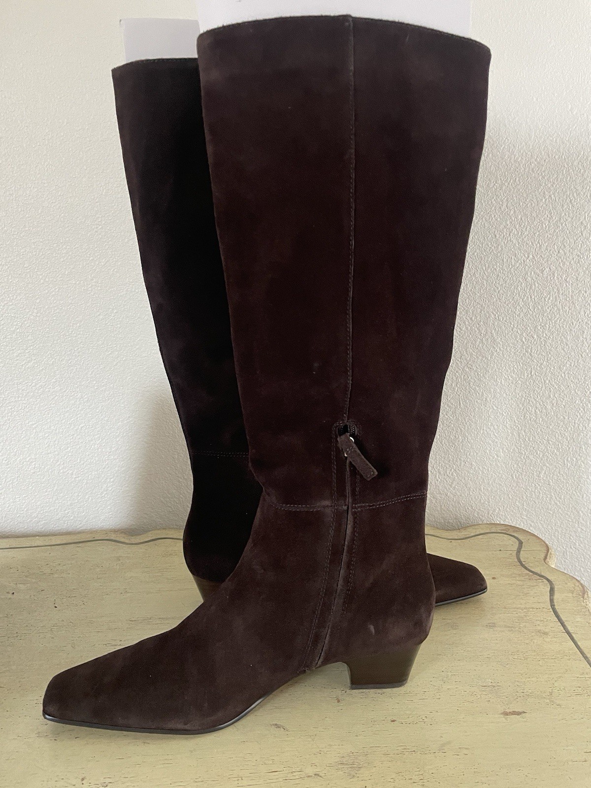 Madewell The Lexie Tall Boot with Extended Calf in Suede 10 M NWOB $298 NX608
