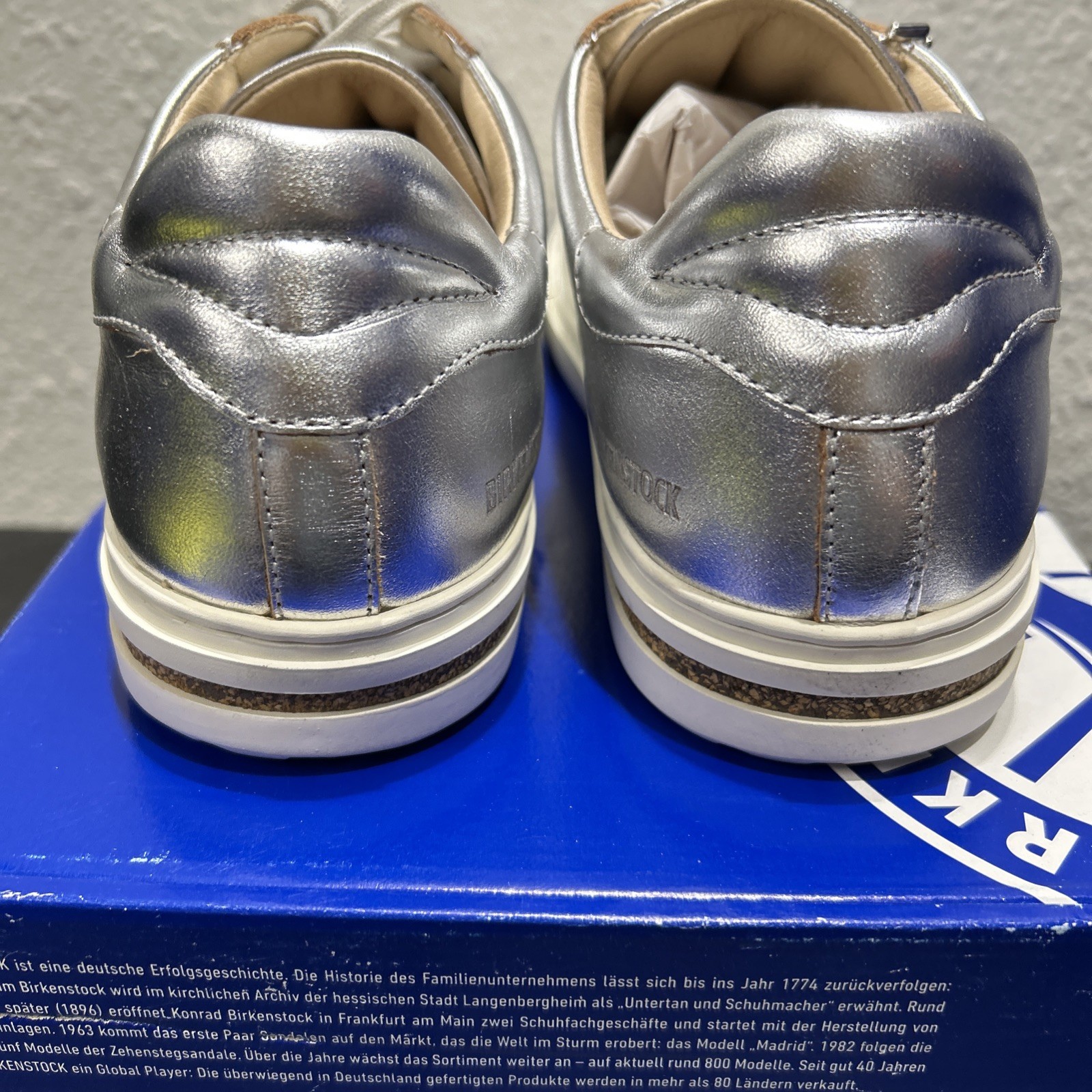 Birkenstock Bend Low Color Silver EU 41 US W10 M8