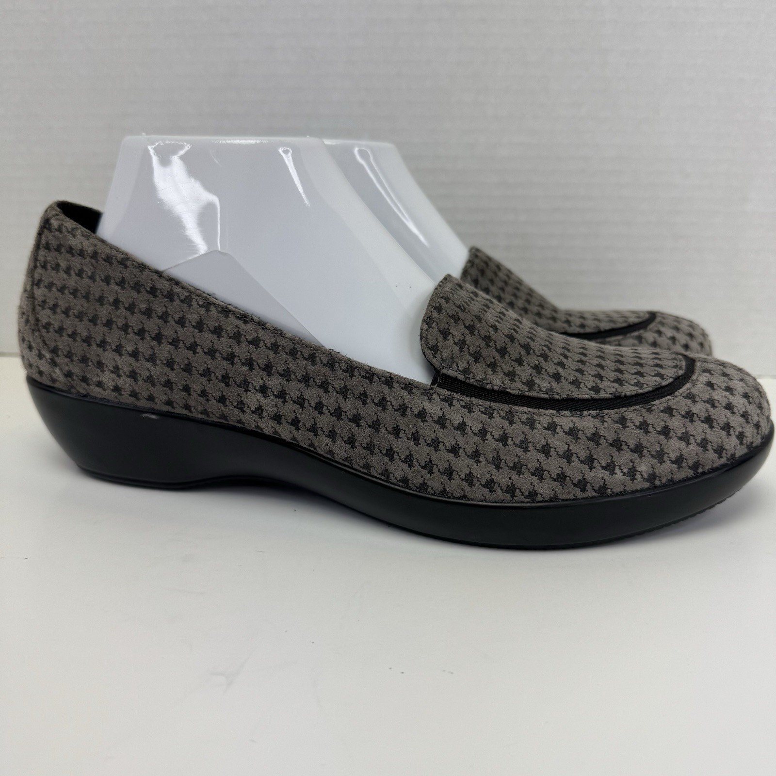 Dansko Debra Houndstooth Suede Loafer Comfort Women Size EU 41 US 10-10.5