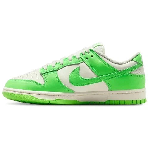Nike Women Dunk Low Shoes Sneakers HV0842-133 Sail Green Strike White size 9