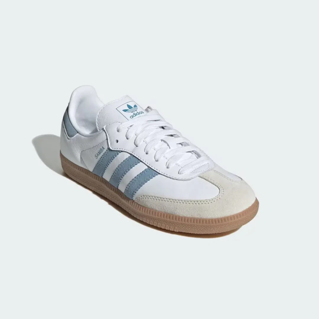 JS1391 adidas Originals Samba OG Cloud White Alumina Ash Blue (Women’s)