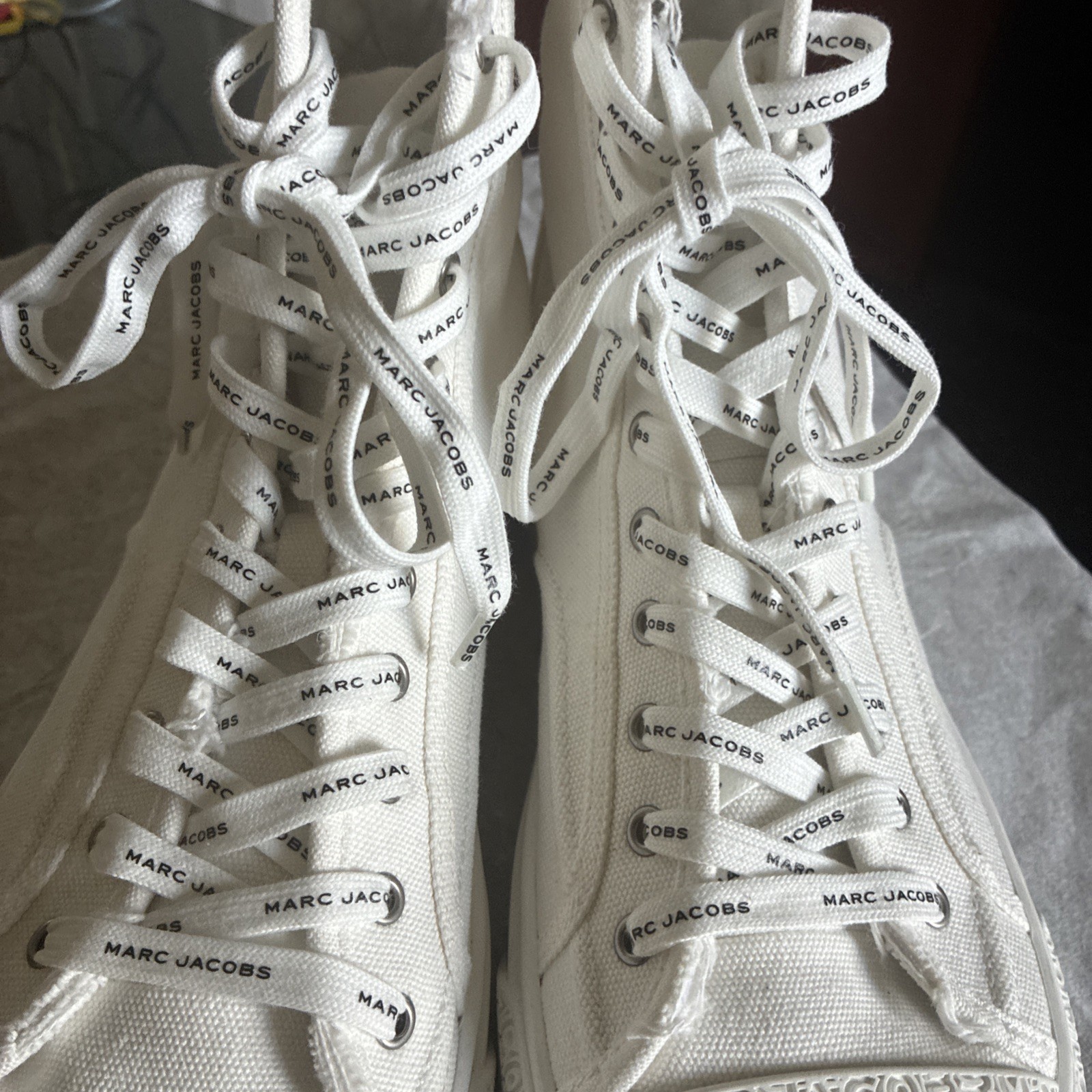 Marc Jacobs The Sneaker High Top Size 44, W14, M11 New Pair