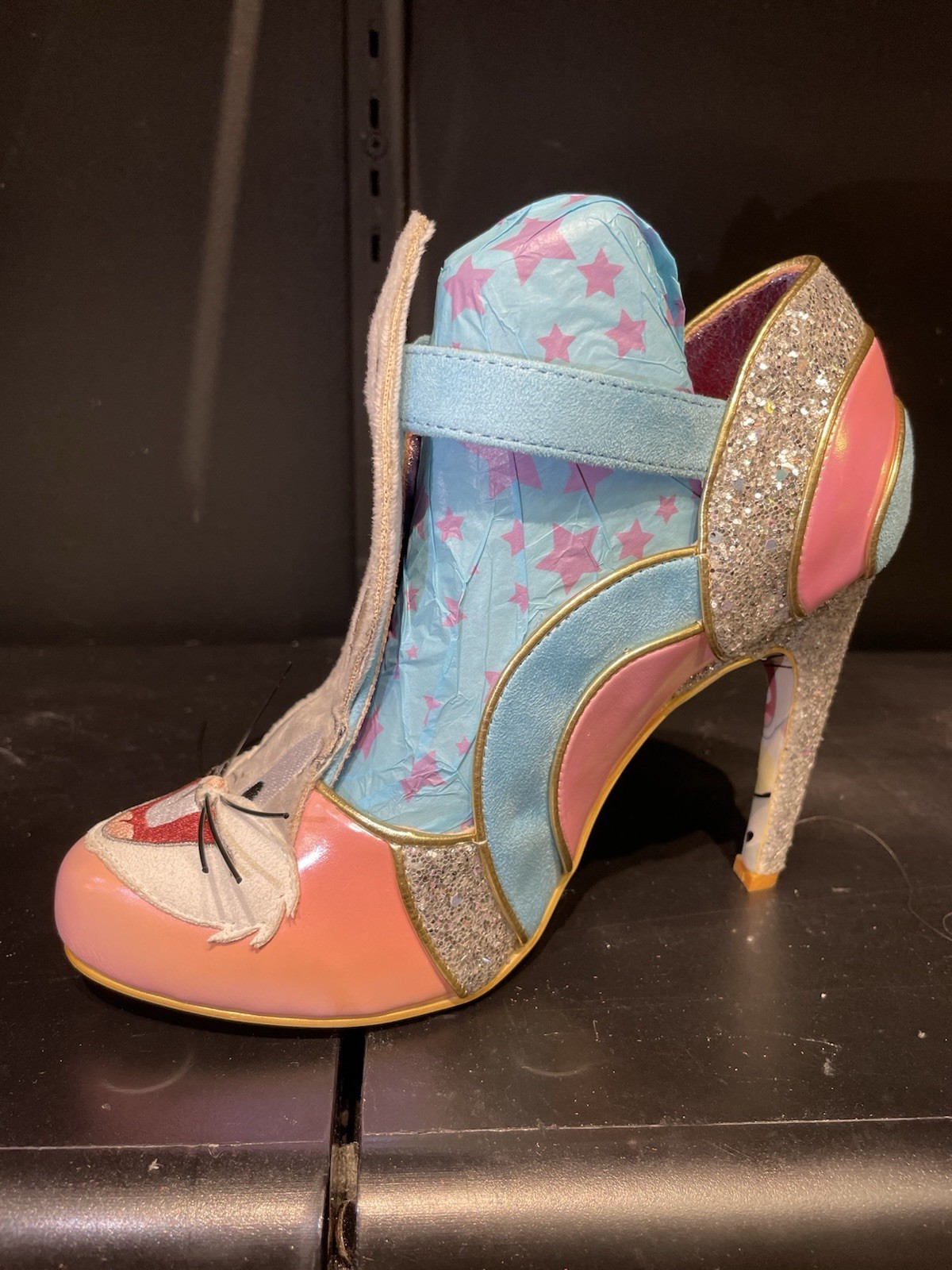 Irregular Choice Looney Tunes Bugs Bunny What’s Up Doc? Heels EU 37 US 6