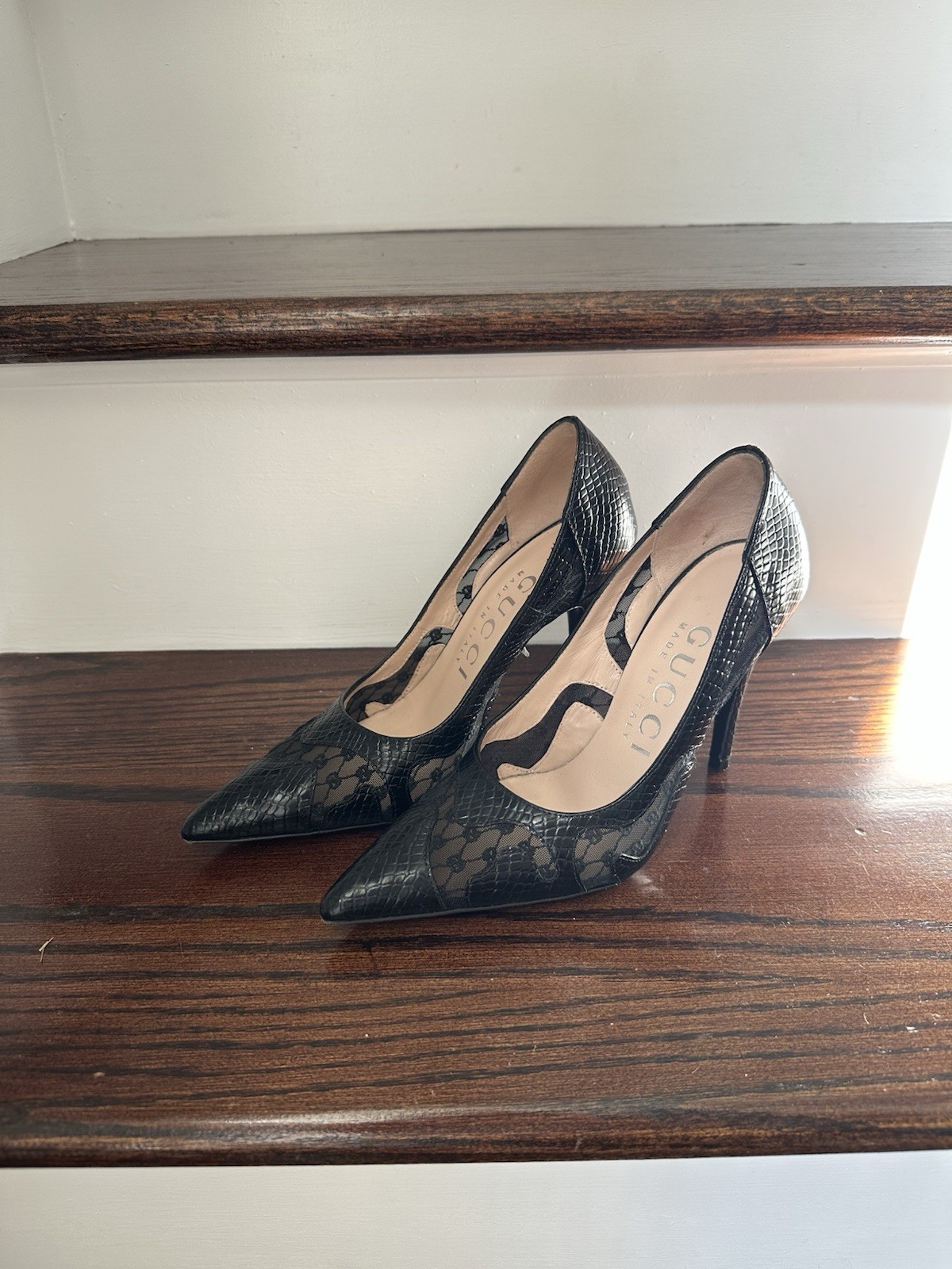 Black Gucci Heels | Size 5.5 | 3.5in Heels