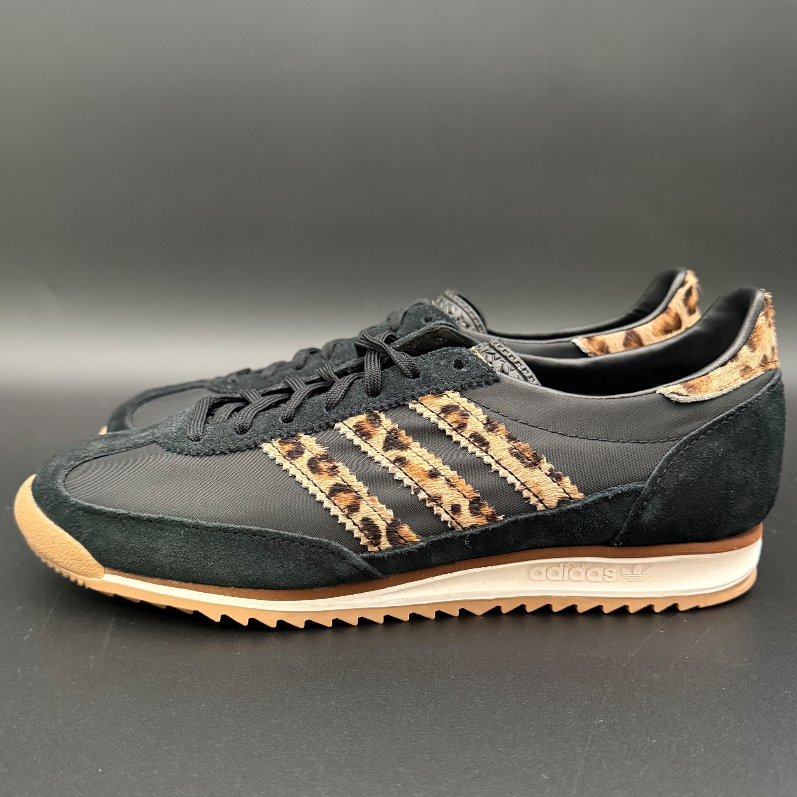 Adidas SL 72 OG Black Brown Preloved ‘Leopard Print’ (JR1640) Women’s