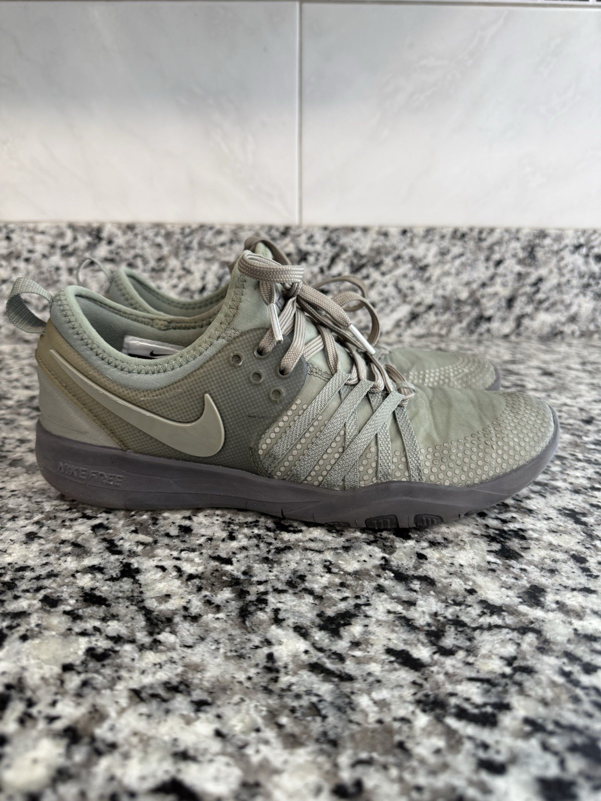 Women’s Nike Free TR 7 Shield Dark Stucco Midnight Fog Athletic Sneakers