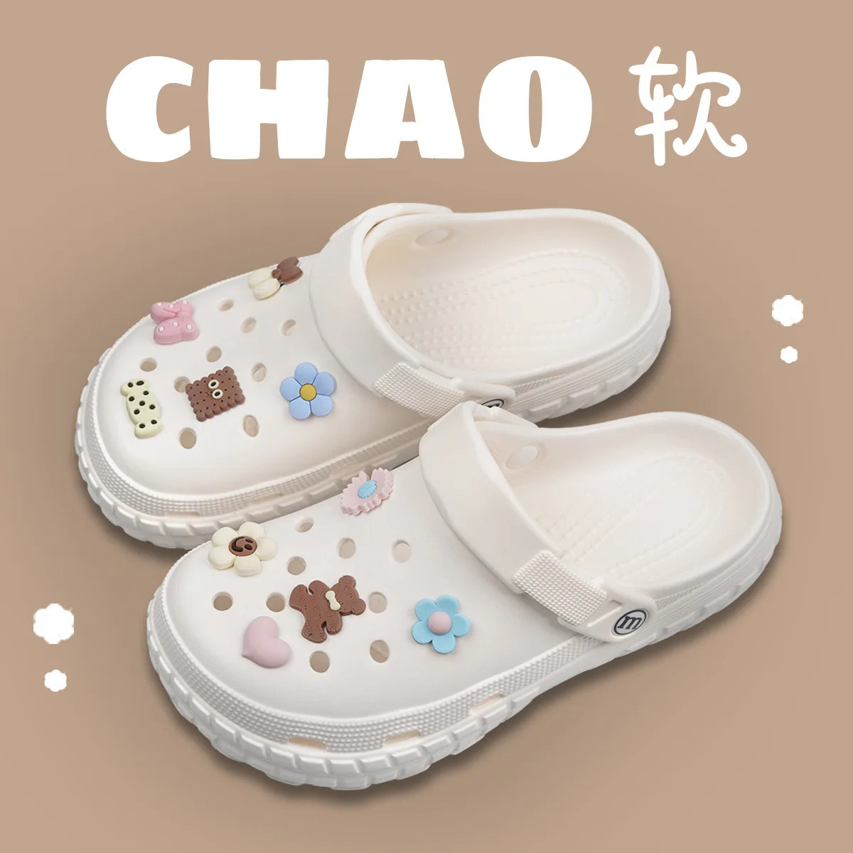 Unisex Thick Bottom Anti-slip Summer Outdoor Sandals Slippers Beach Shoes Breath
