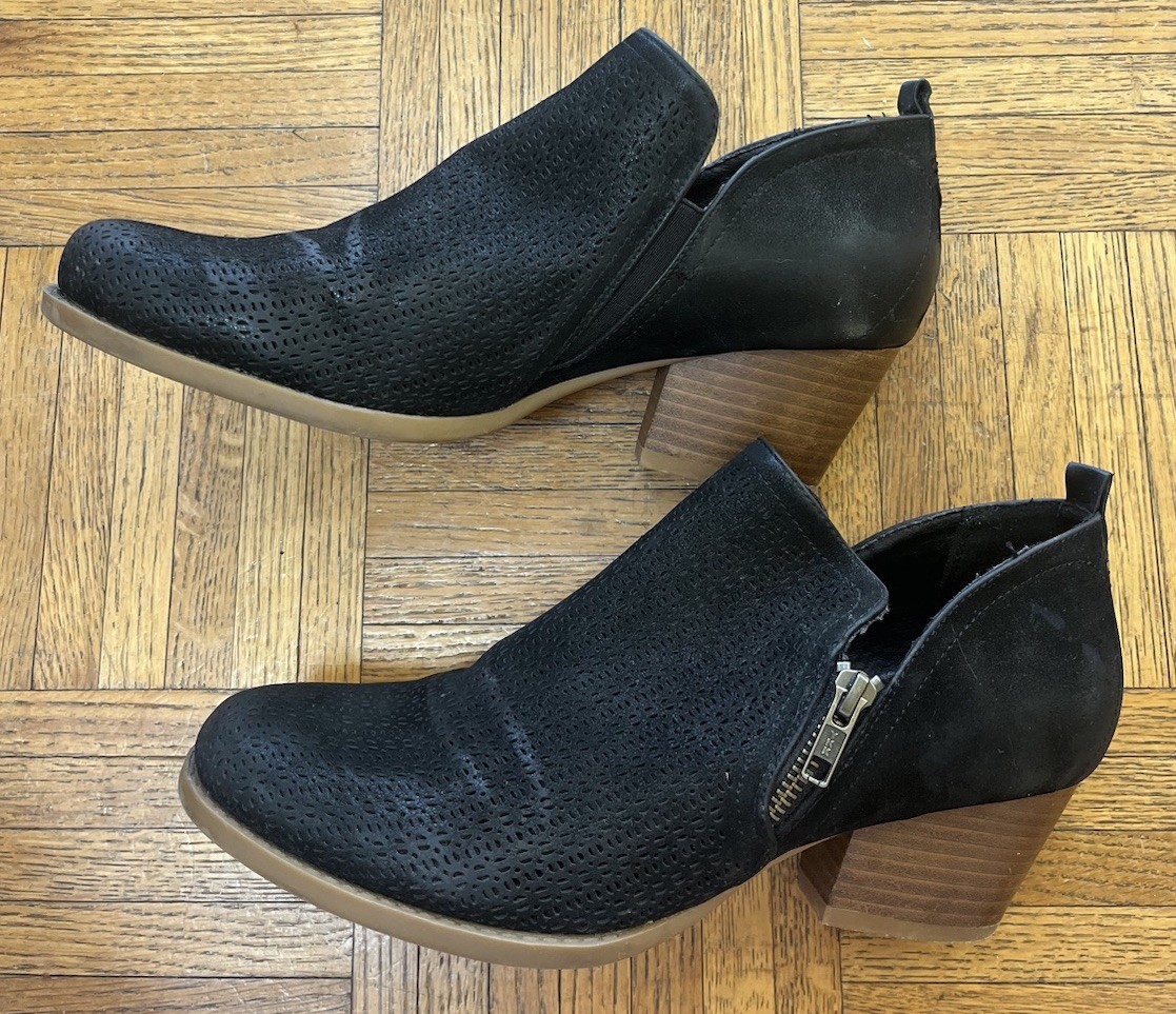 Beartraps Shoes Black Woman’s Rianne Ankle Bootie Size 9 M *See Photos*