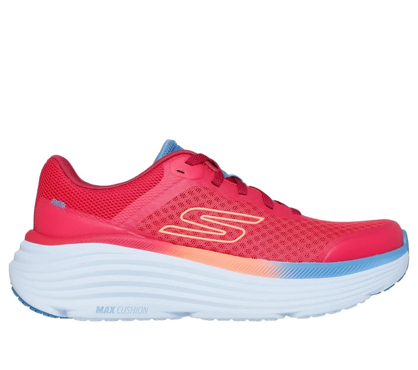 Skechers Shoes Women Red Max Cushioning Endeavour Comfort Sport Run Light 129470